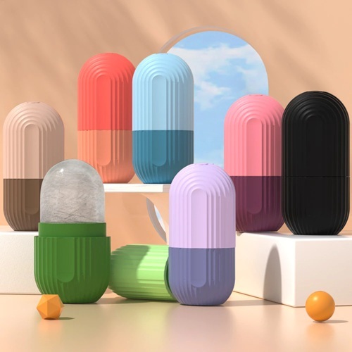 Rolo Facial Para Gelo Anti Inchaço Silicone Cuidados Faciais Pronta Entrega