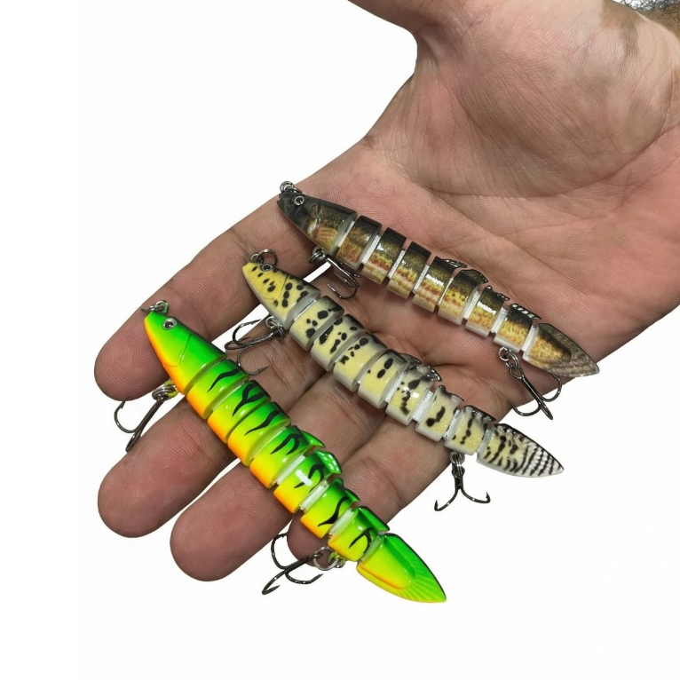 Isca Artificial Tuvira Articulada Tucunaré Dourado Pirarara