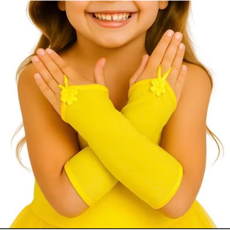 Luva Infantil ENVIO RÁPIDO Festa Daminha Florista P,M.G