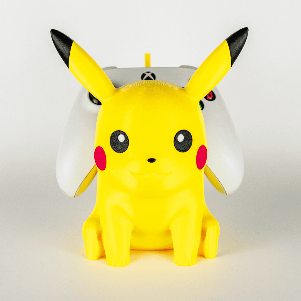 Suporte de Controle Pikachu Sentado – PS5, PS4, Xbox e Nintendo Switch Pro Controller