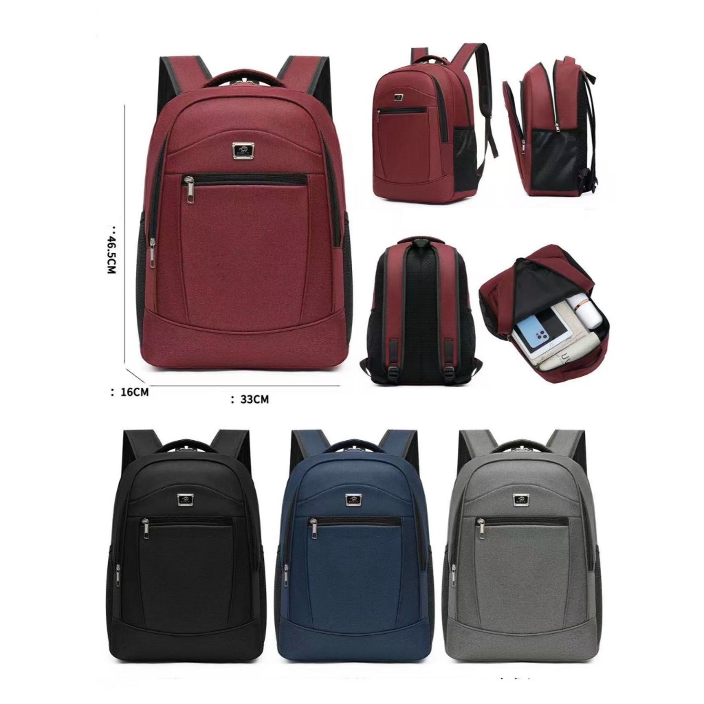 Mochila Unissex Notebook Resistente Água para Viagem ou Escola Compartimento interno acolchoado para Notebook  RC-888