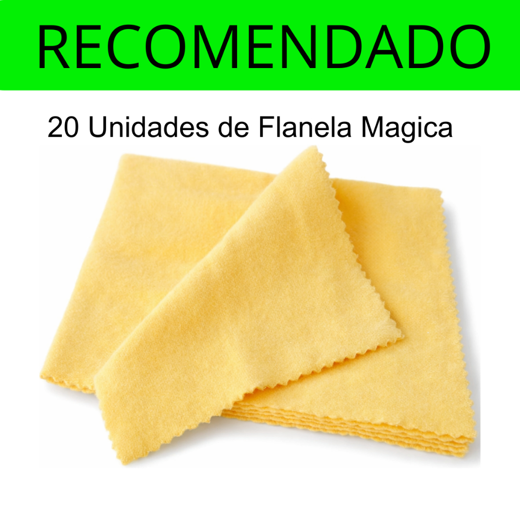 Flanela Mágica limpa pratas pano polir joias