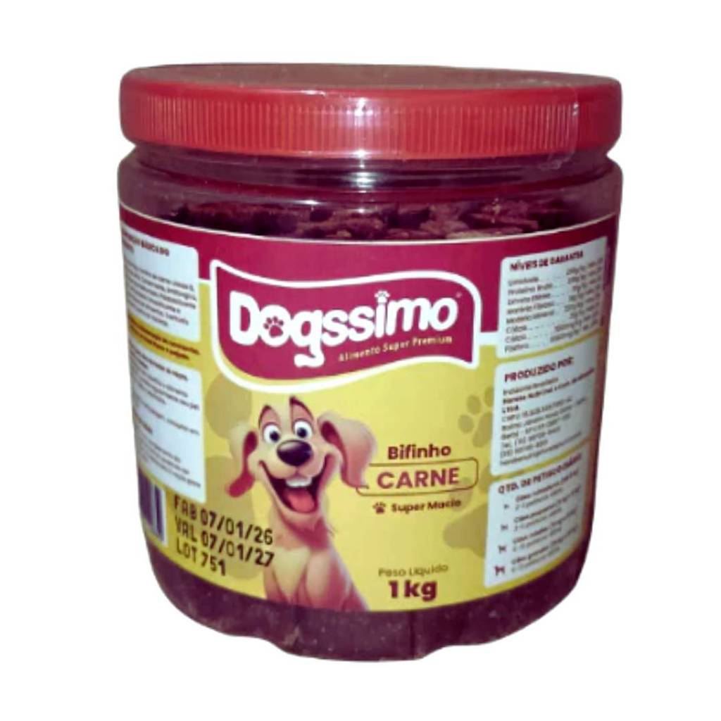 Petisco Dogssimo Bifinho - - Super Macio