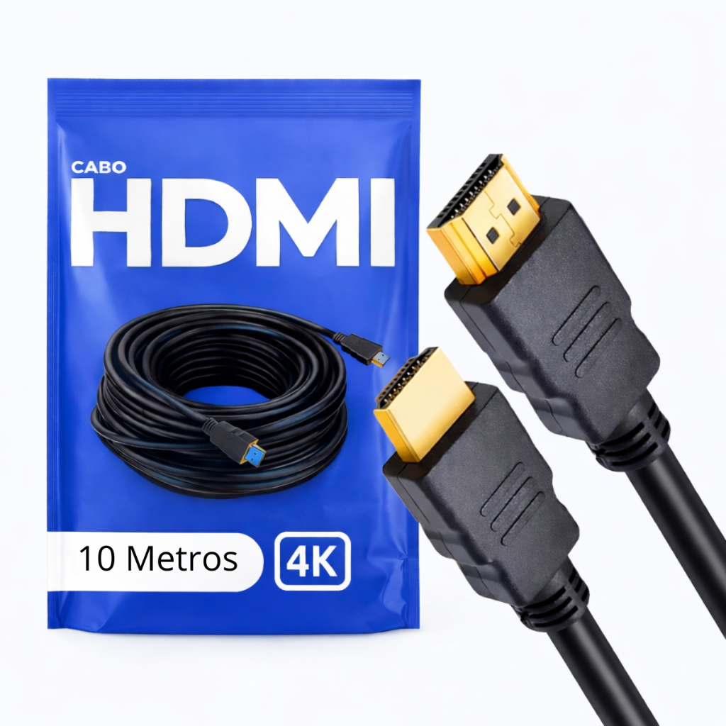 Cabo Hdmi 2m 5m 10m 20m 30m 4k 3d Full Hd Blindado Tv Pc Video Game 2.0