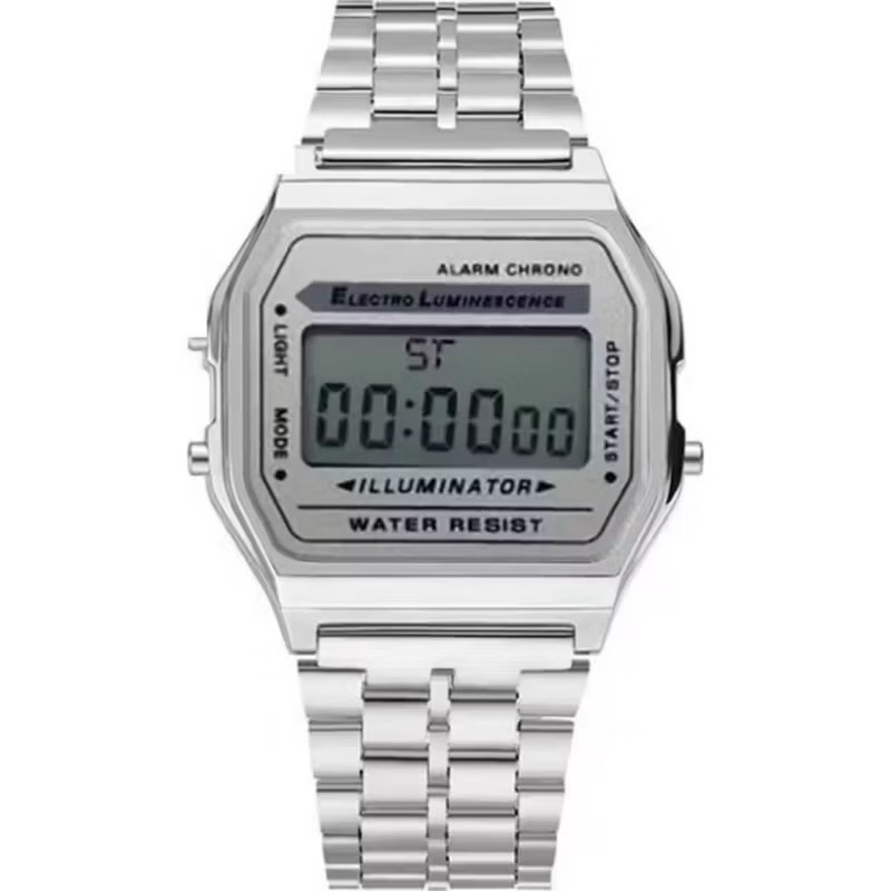 Relógio BONITO   Unissex masculino e feminino  LED com luz