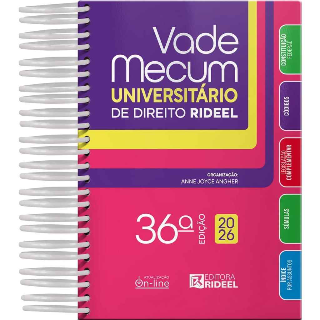 Vade mecum Universitário Rideel 2026 - 36ª Edição/2026