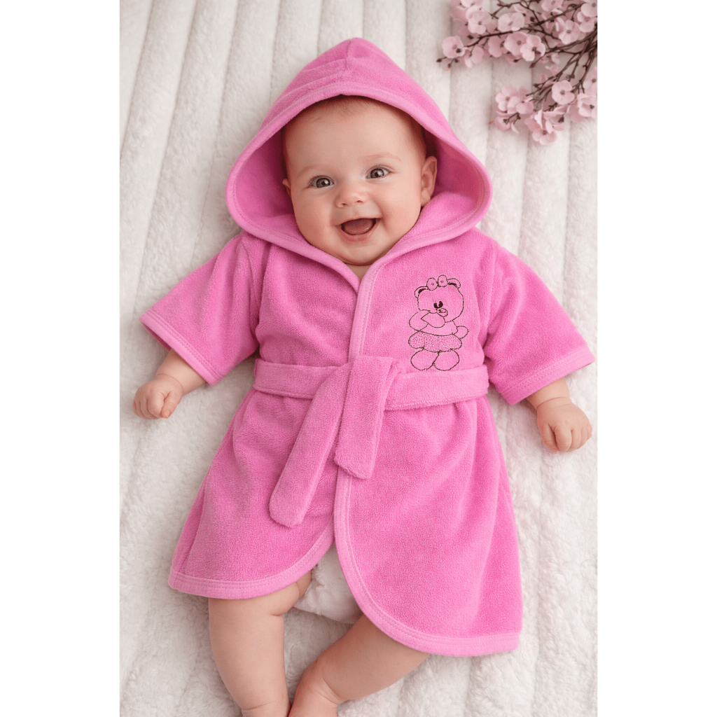 Roupão Bebê Recem Nascido Super Confortavel e Delicado Soft Menino e Menina Baby