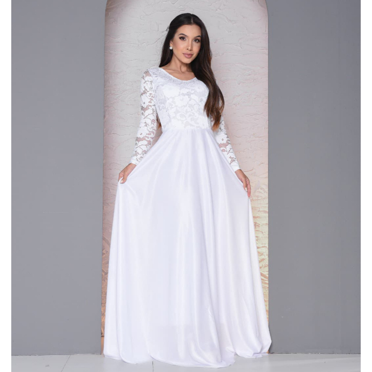 Vestido Feminino Longo Casamento Civil Madrinha Sônia Anair