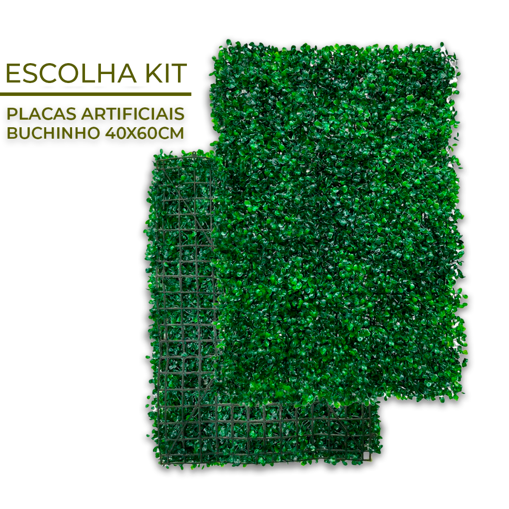 Placas Buchinhos 40x60 1/2/3/4/5 UN Grama Artificial Jardim Vertical Parede Verde decoração Muro inglês