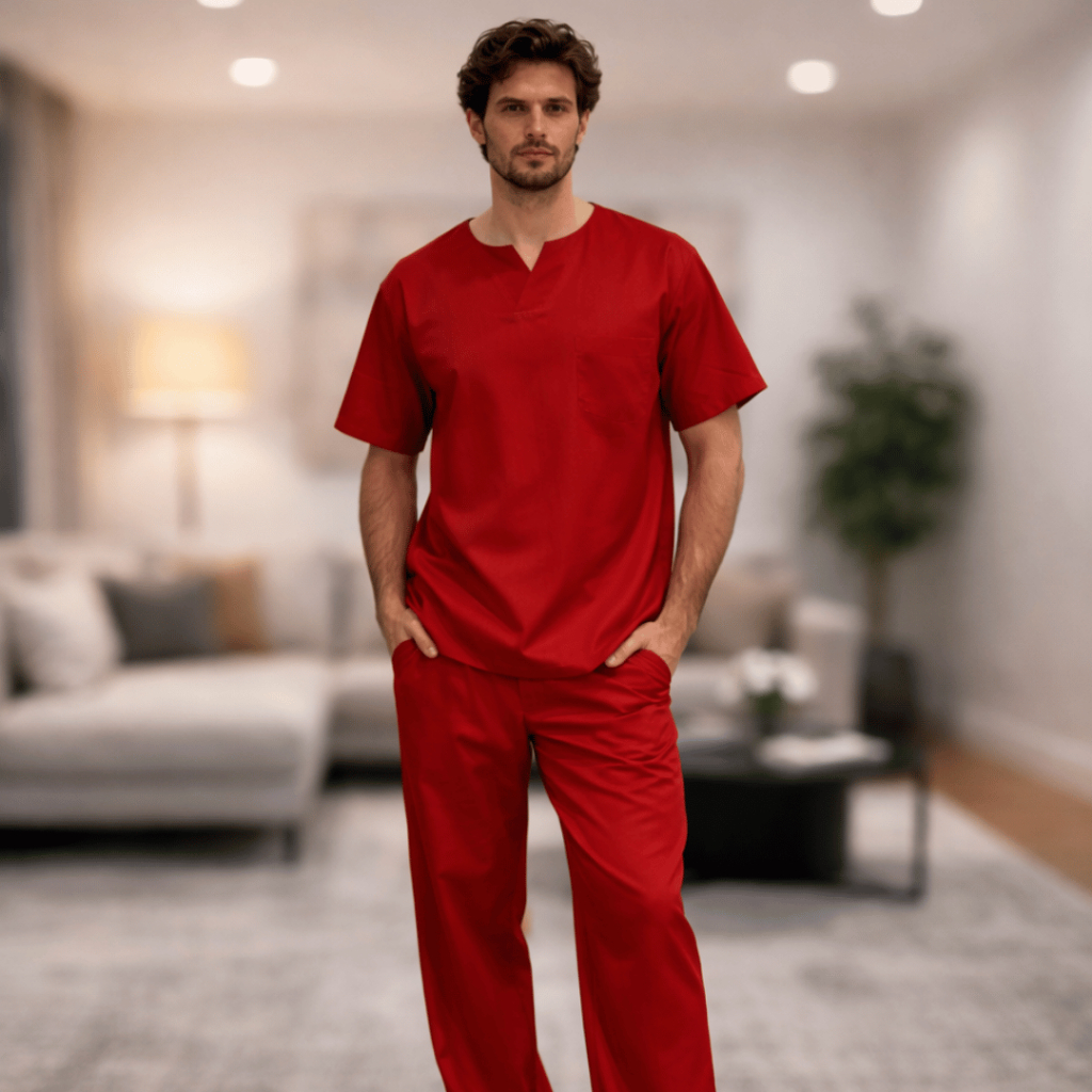 Roupa Umbanda Candomblé Conjunto Masculino Oxford 2 Peças Umbanda E Candomblé Roupa De Ração Premium