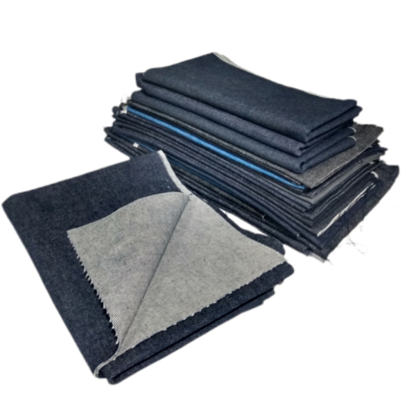 1 kg jeans p/ artesanatos retalhos pequenos a partir de 30x15cm