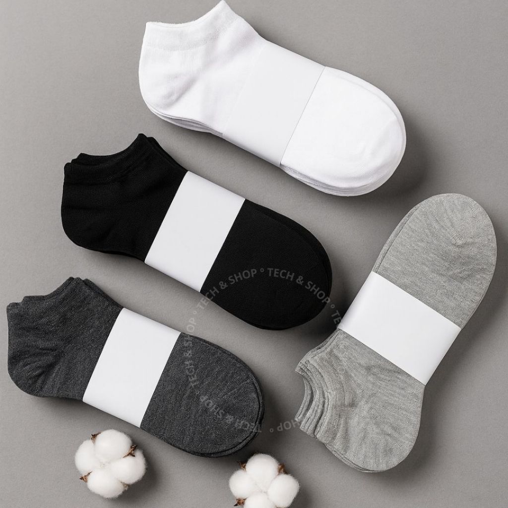 Kit 24/18 ou 6 Pares de Meias Soquete Cano Curto