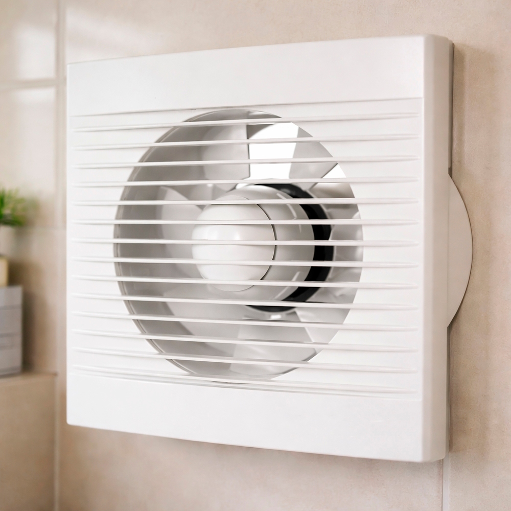 Exaustor Ventilador Banheiro 100mm Com Grade Silencioso Banheiro Lavabo Closet 110v