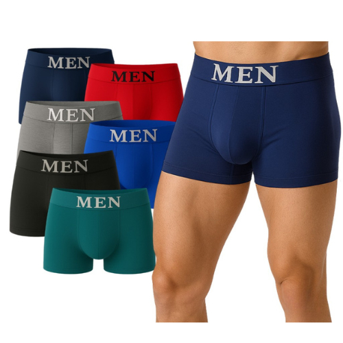 Kit Até 10 ou 4 Cuecas Boxers Masculina de Microfibra Secagem Rapida