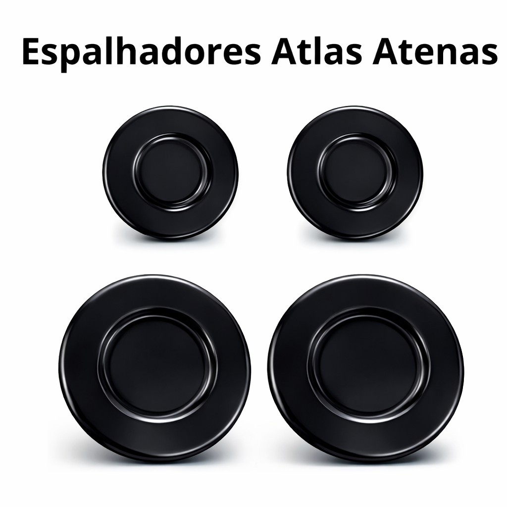 Tampinhas Espalhadores Bocas Fogão Atlas Atenas 4 Bocas
