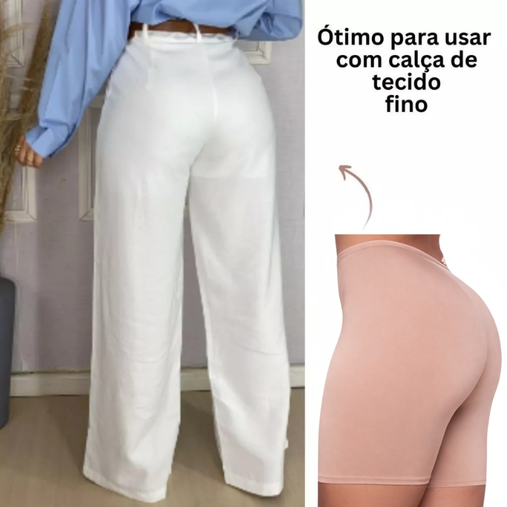 Kit 2 Short Anágua Segunda Pele Shortinho Academia Saia Evangelica - Anagua