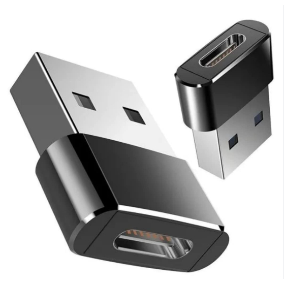 Conversor Mini Adaptador Usb Tipo C Fêmea Para Usb Macho