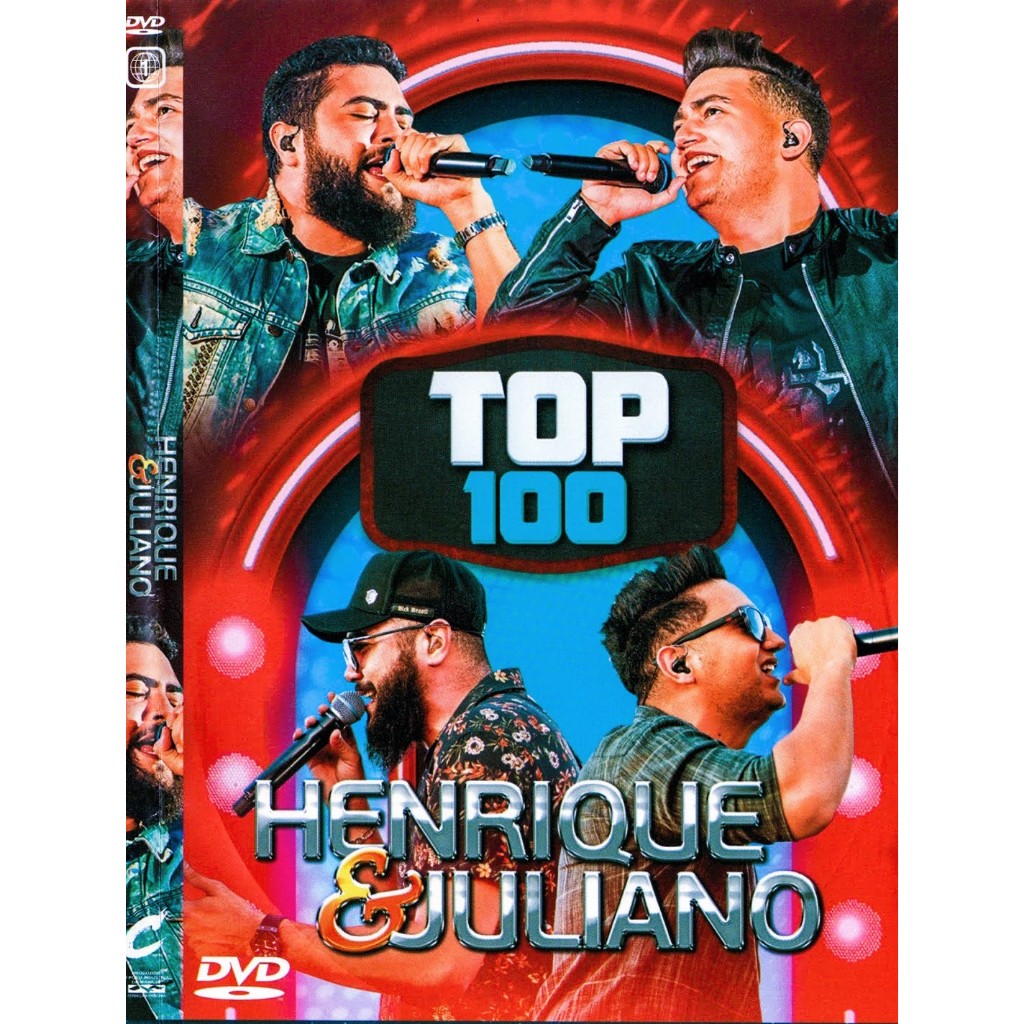 DVD Henrique & Juliano Top 100 Músicas
