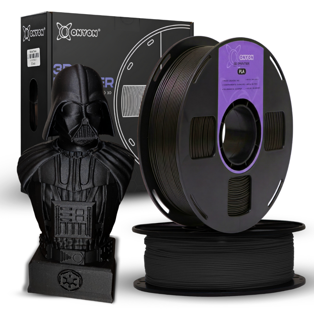 Filamento Pla Impressão Onyon3d 1kg 1.75mm Varias Cores - Compatível Todas Impressoras Advanced Series