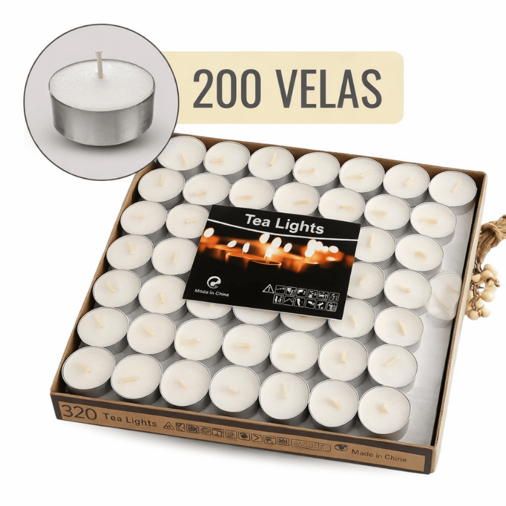 Velas Rechaud Branca Fundue  Suporte de Alumínio Flutuante  Decoração Festas Surpresa Casamento Spa