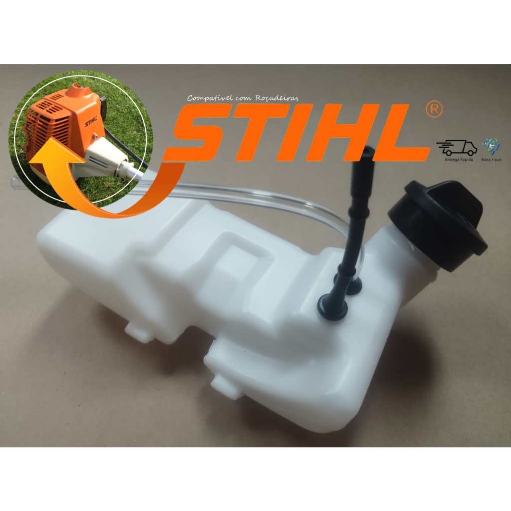 Tanque Combustível Completo Para Roçadeira Stihl FS85 FS75 FS80 FS85R FS85T FS85RX KA85R HT70 HT75