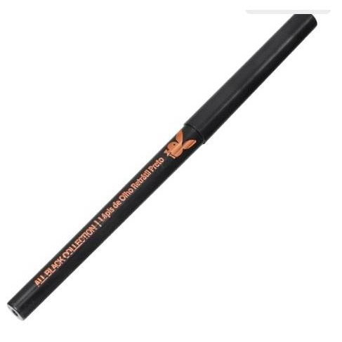 Lápis Retrátil Preto para olhos alta pigmentação - Playboy