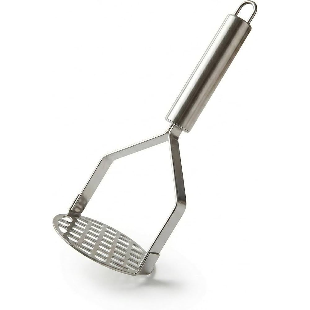Amassador de Batatas e Legumes Manual em Aço Inox Cozinha