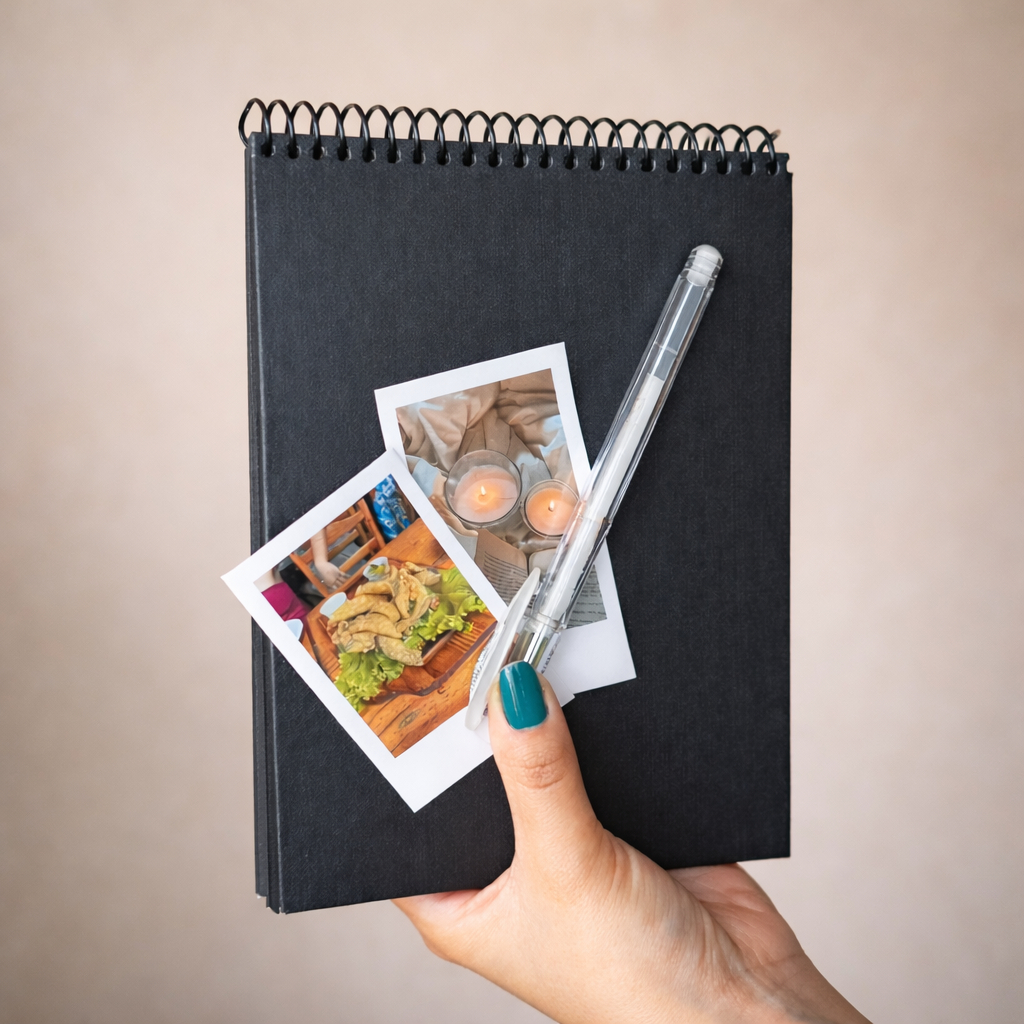 Mini Foto Personalizado + Album  Scrapbook Colagem