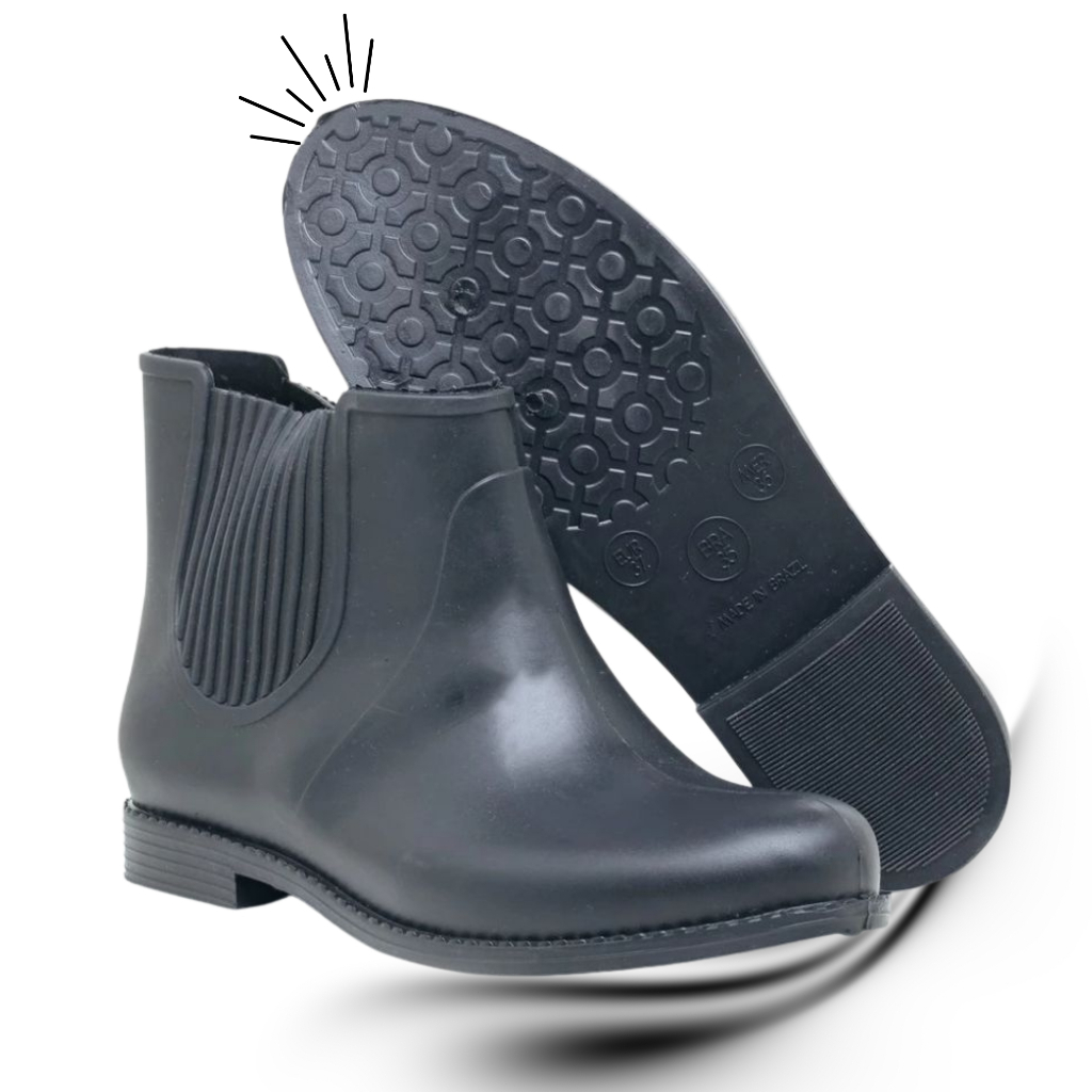 Bota Feminina Borracha Limpeza Feminina Hospital