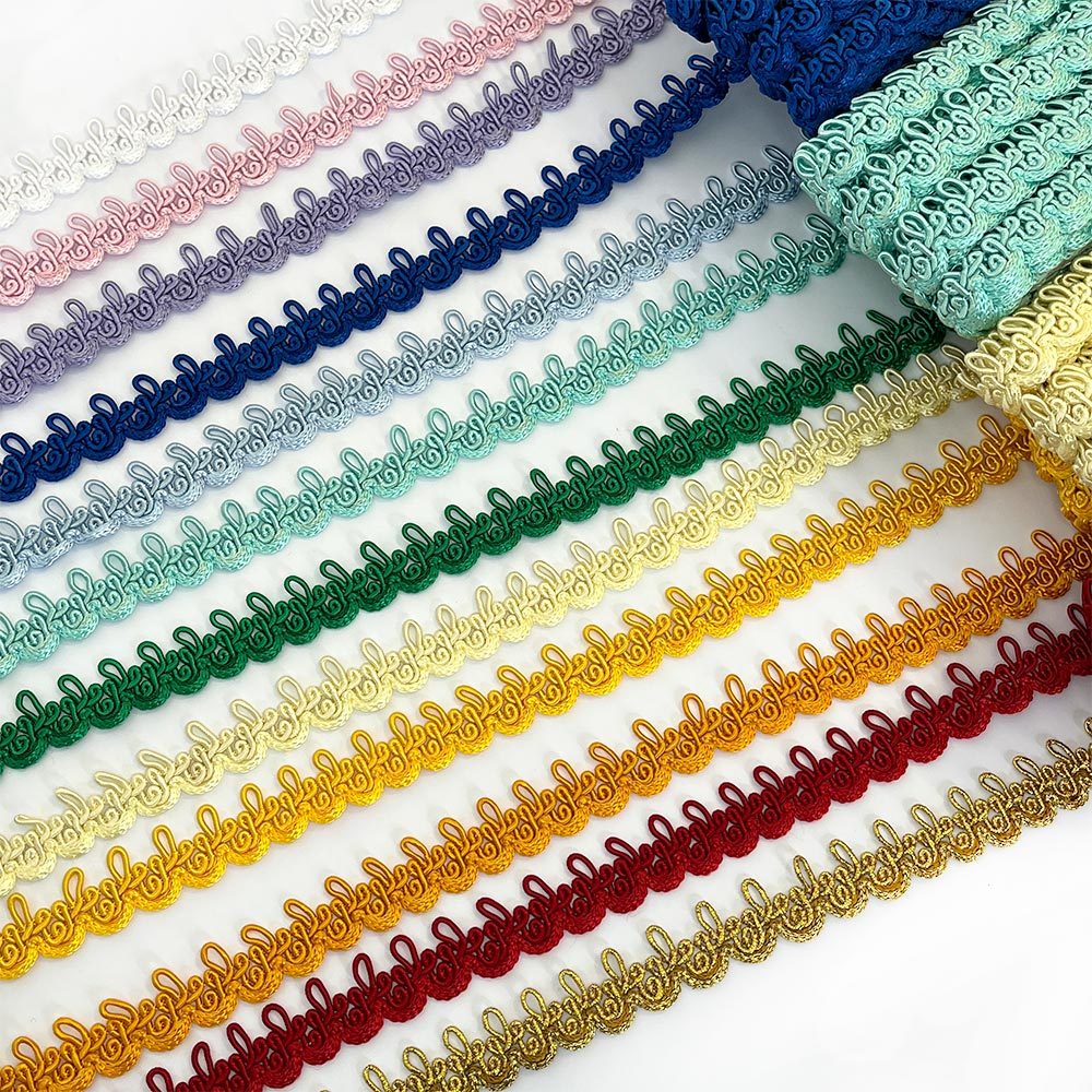 Passamanaria 17mm 7800 Diversas Cores Aviamento Para Artesanato e Costura Sianinha de Luxo