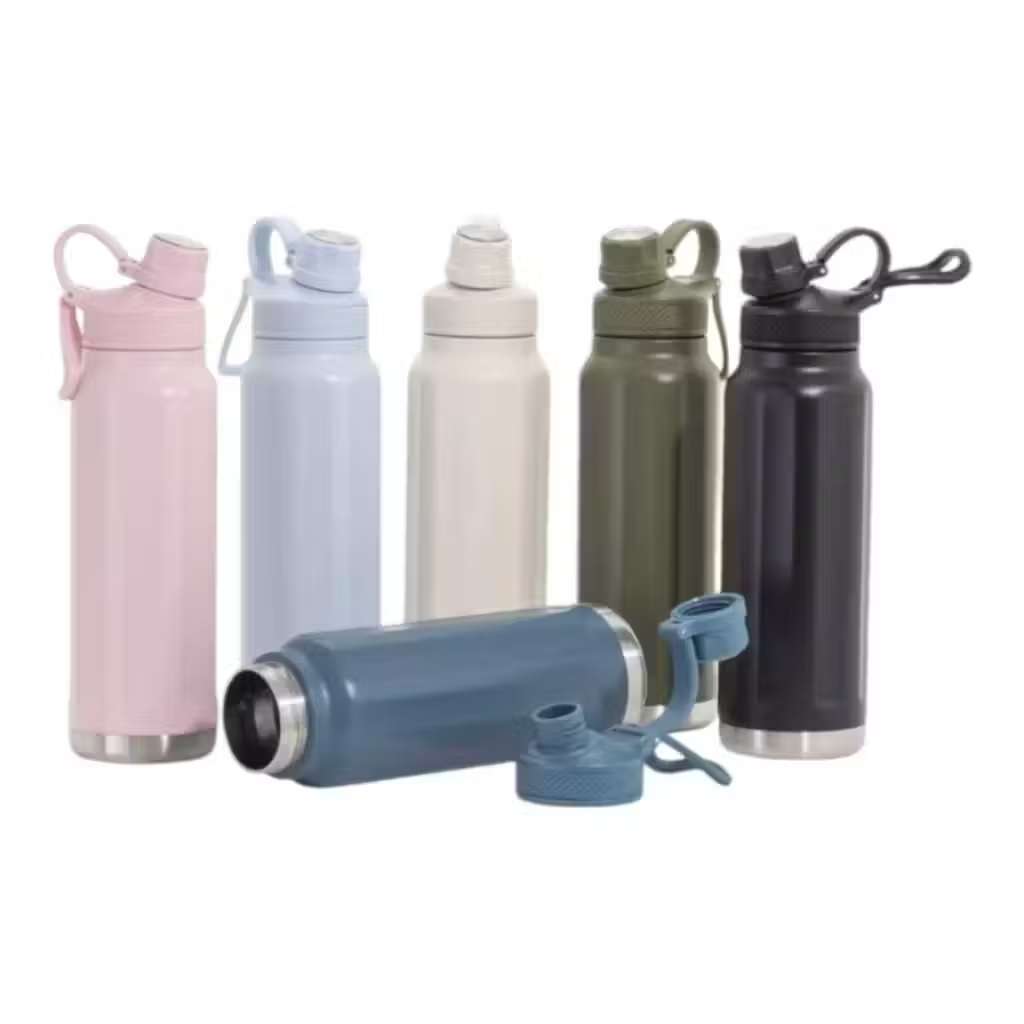 garrafa térmica 1000ml squeeze água café aço inox