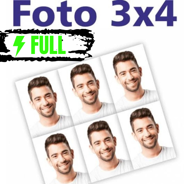 Foto 3x4 Premium 10 und- Pode variar
