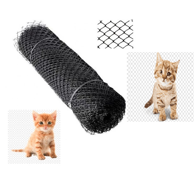 TELA PLÁSTICO MULTIUSO PROTEÇÃO GATOS (1,00m a 5,00m )