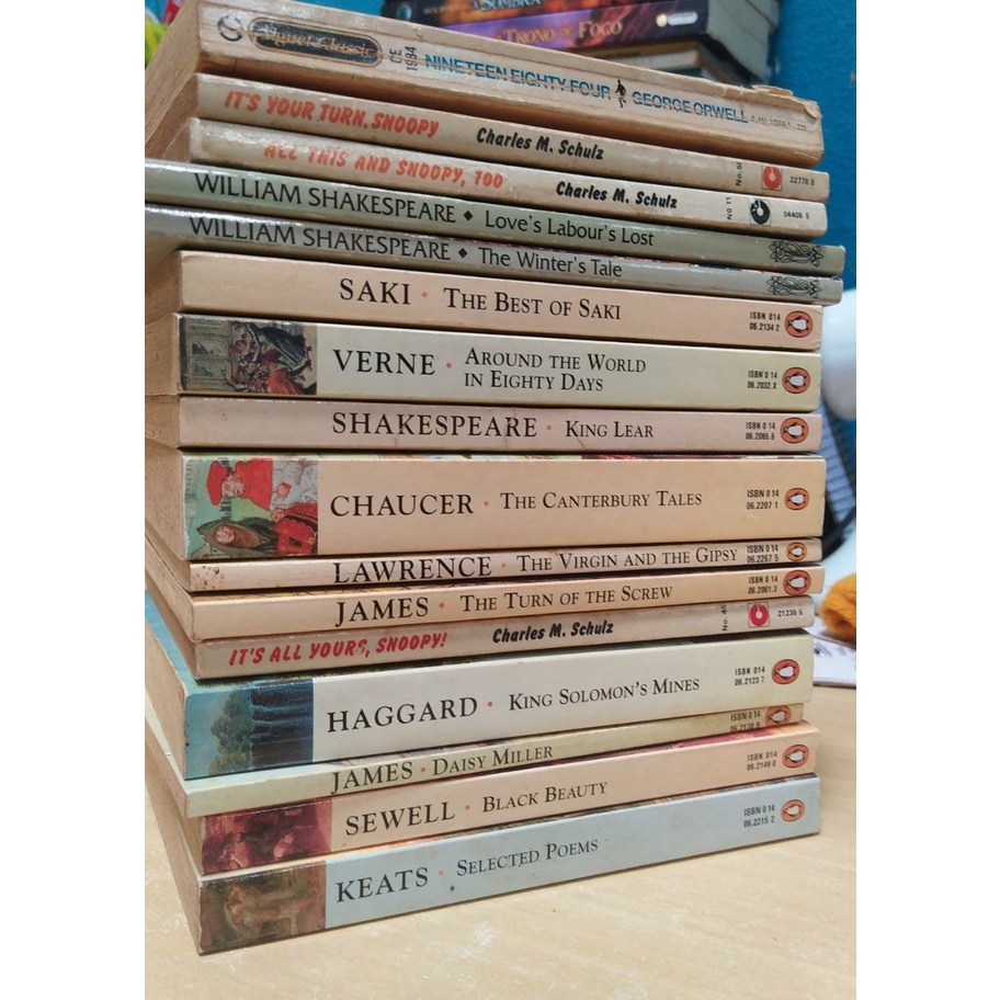 Pratique seu Inglês, Espanhol, Alemão, Italiano, Japonês ou Francês com Livros Sortidos