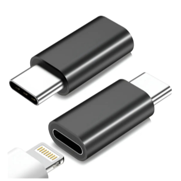 Cabo Adaptador OTG Usb Tipo C Macho x iPhone Fêmea
