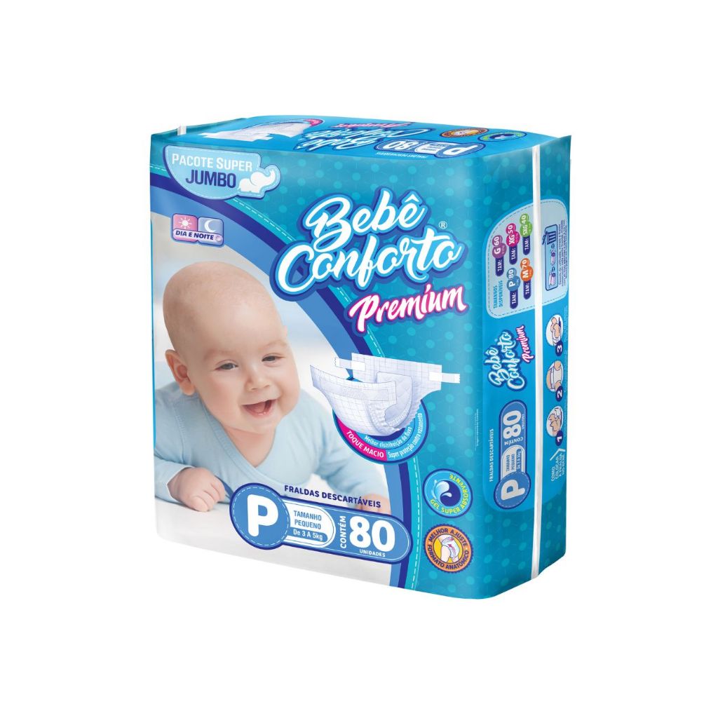 Fralda Infantil B.C - Premium Jumbo