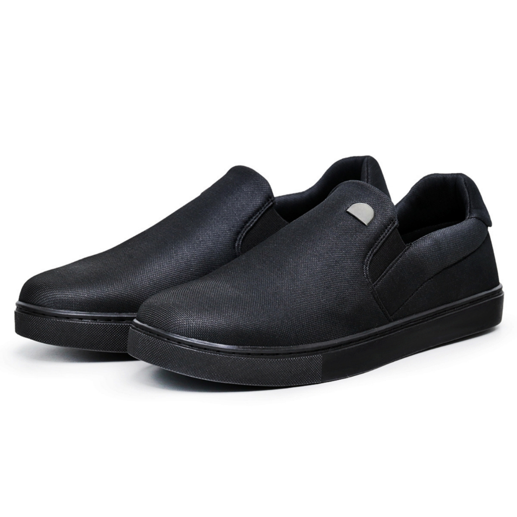 Sapatênis Slip On Masculino Estilo Moderno Fácil de Calçar