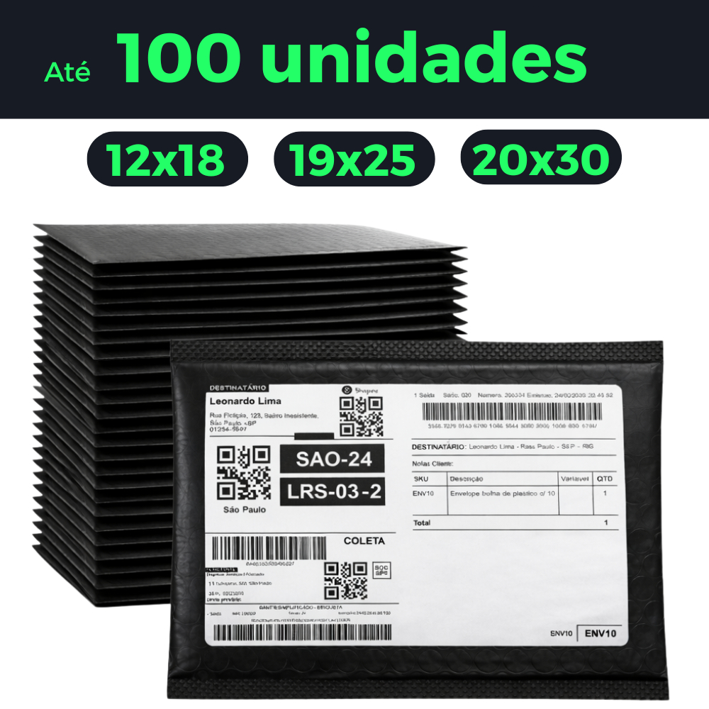 Envelopes Envio Bolha 12X18 19X25 20X30 de Segurança Saco de Ecommerce com proteção Bolha