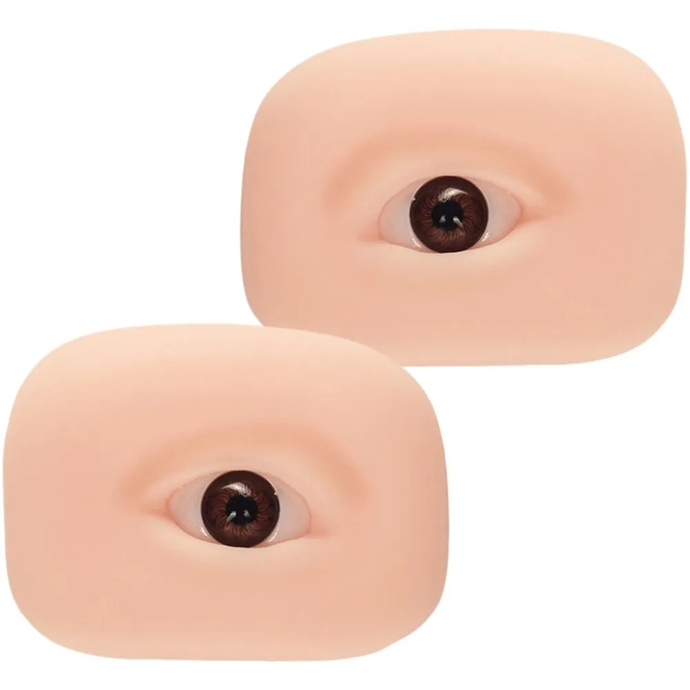 Olhos Sintéticos 3D Realista Para Treino de Micropigmentação Profissional