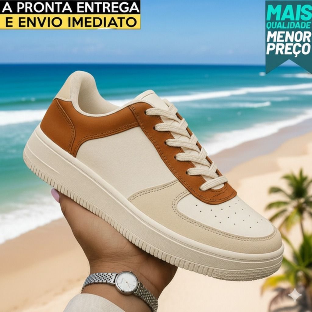 Tênis Masculino Confortável Unissex 34 ao 43 Casual Lançamento
