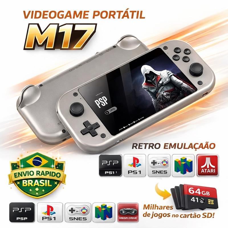 Vídeo Game Portátil PSP M17 original