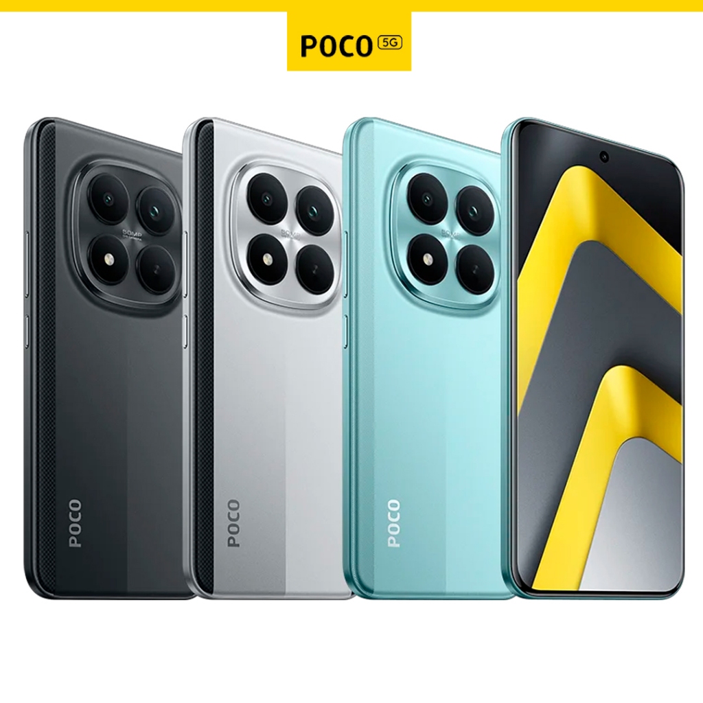 Celular Xiaomi Poco M8 e M8 Pro 5G NFC Dual SIM Micro SD Tela 6.77” 8GB 12GB RAM 256GB Global com NF
