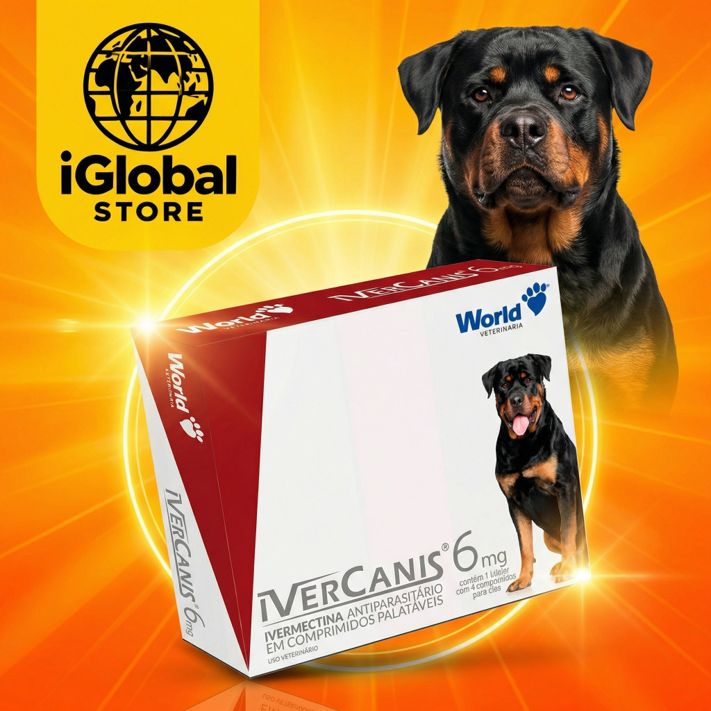 Remédio Carrapato Pulgas Vermes Para Cachorro Caes 4 comprimidos - envio imediato