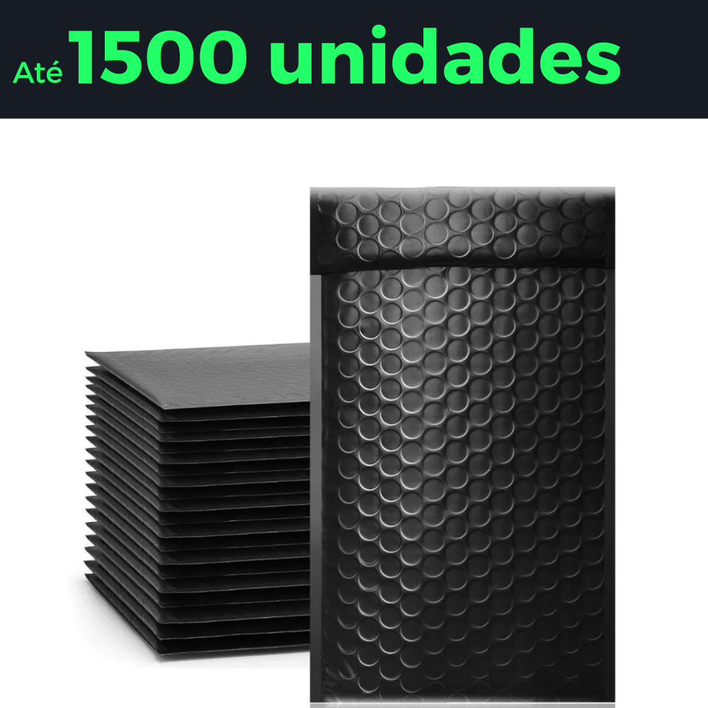 Embalagem Bolha de Envio Correios Segurança Saco de Ecommerce com proteção Saco Bolha 12X18