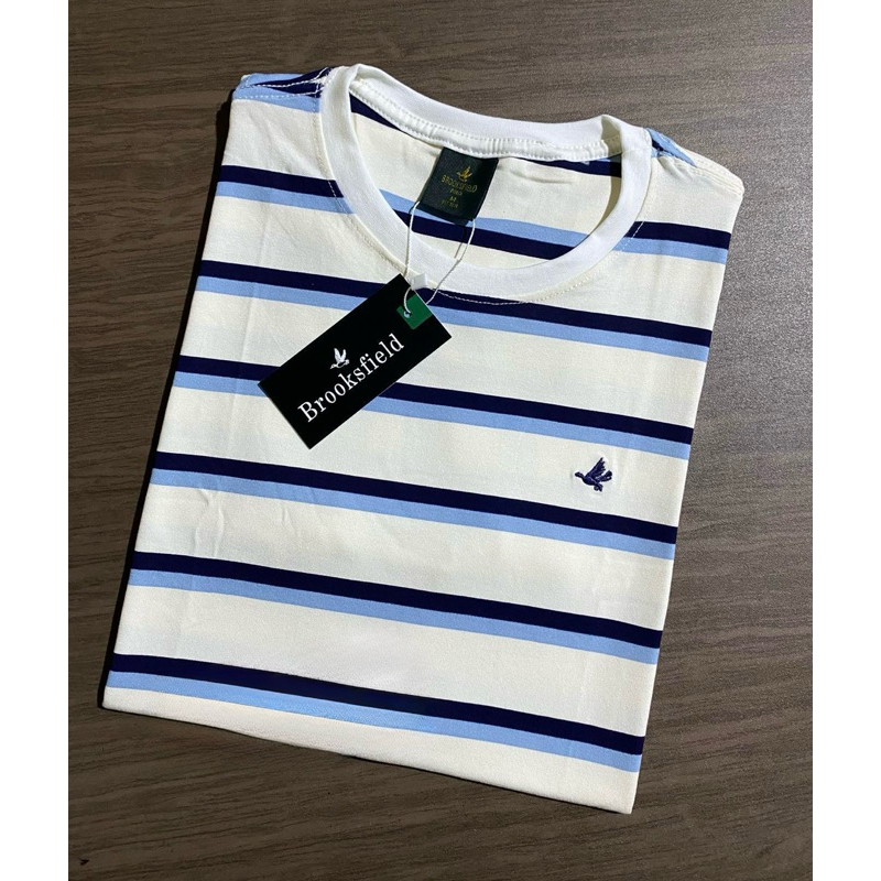 camiseta listrada brooksfield