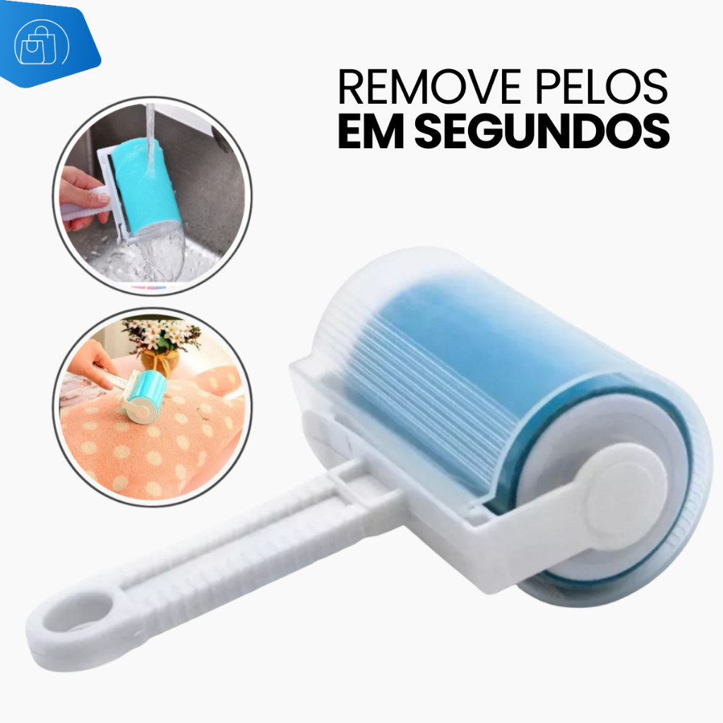 Tira Pelo Roupa Lavável Reutilizável com Capa Protetora