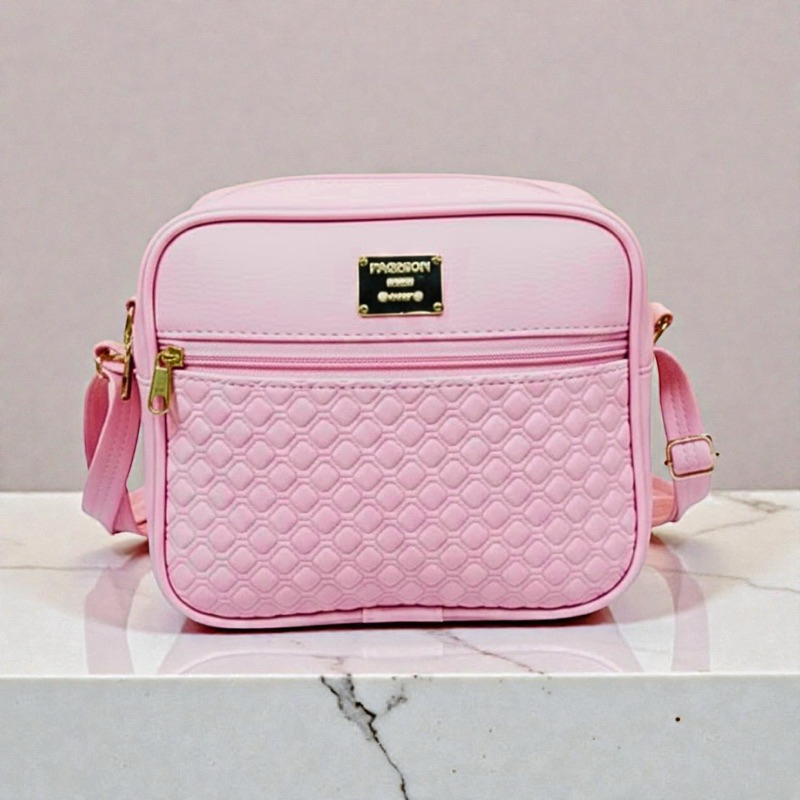 Bolsa Feminina Transversal de Lado Tiracolo Com Alça Regulavel Blogueira Luxo - Promoção