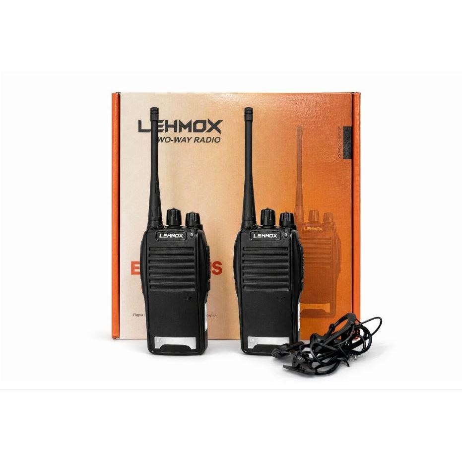 Rádio Walkie-talkies 2 Rádios LEHMOX Bf-777s VHF UHF FM