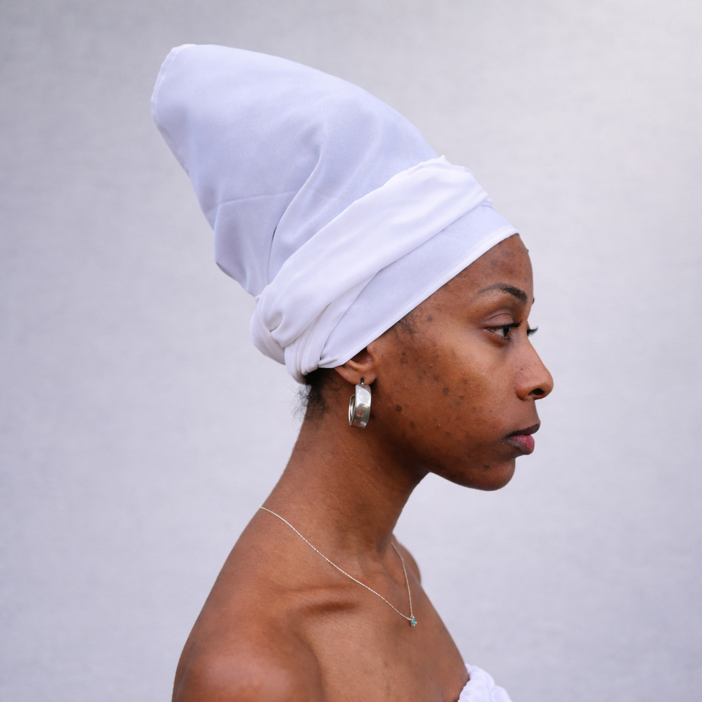 PANO DE CABEÇA (OJÁ) OXFORD ROUPA RAÇÃO FEMININO UMBANDA E CANDOMBLE
