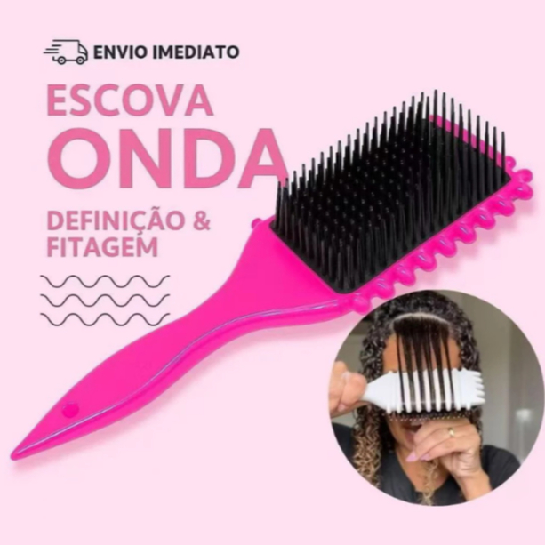 Escova de Alta Qualidade para Cachos | Definição e Brilho Intenso